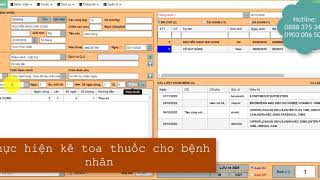 Hướng dẫn khám bệnh cấp toa - Phần mềm quản lý phòng khám DTZSoft