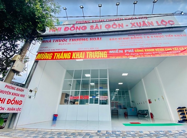 Phòng khám Nhi Đồng Sài Gòn - Xuân Lộc